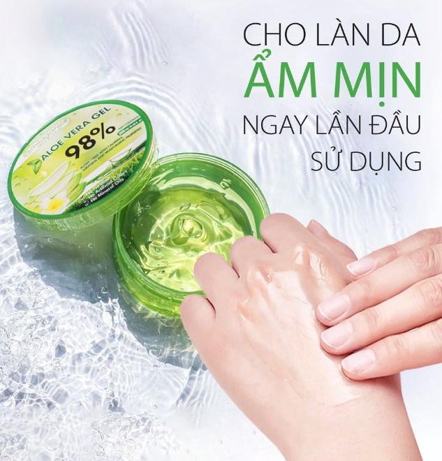 Gel nha đam dưỡng da & cấp ẩm 98% Milaganics