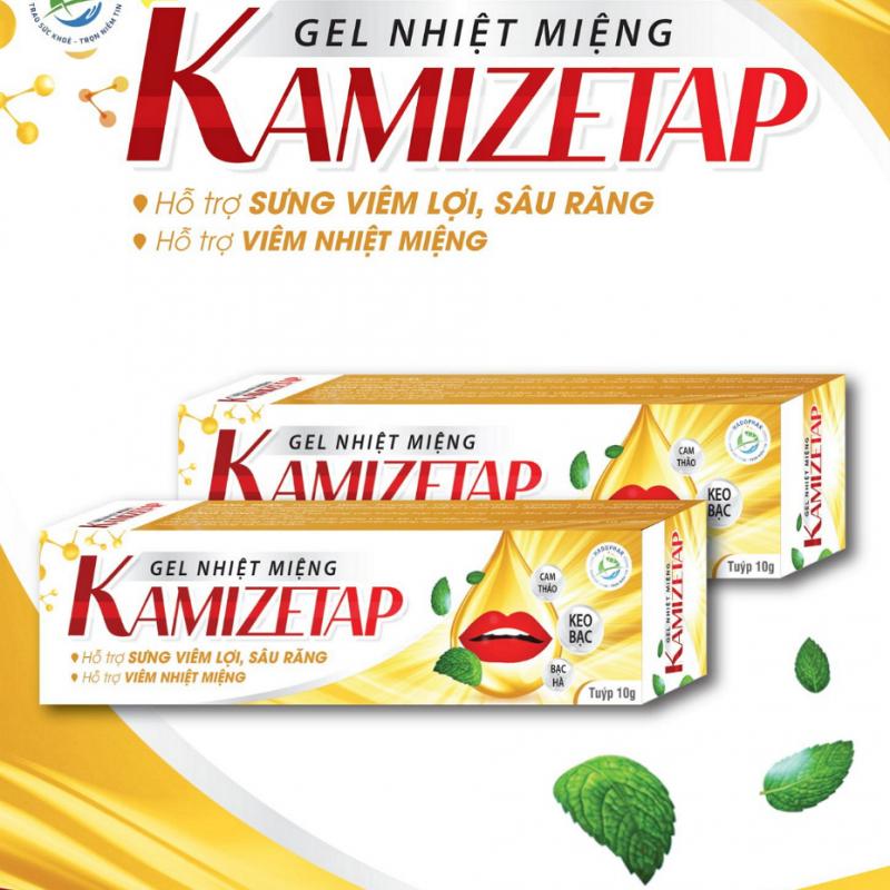 Gel nhiệt miệng Kamizetap