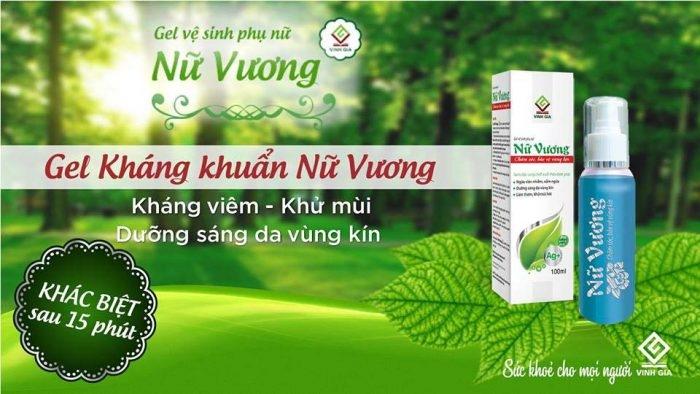 Gel vệ sinh Nữ Vương