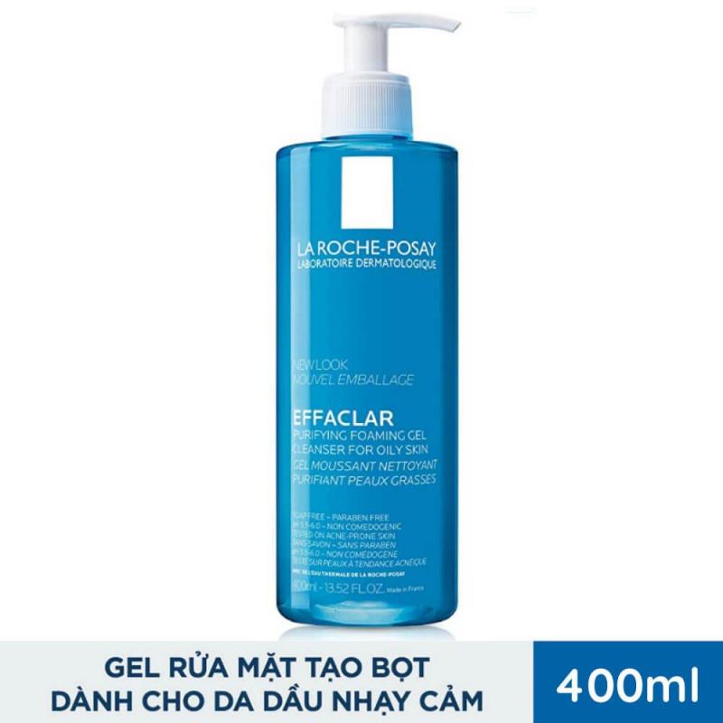 Gel rửa mặt tạo bọt cho da dầu nhạy cảm La Roche-Posay 400ml