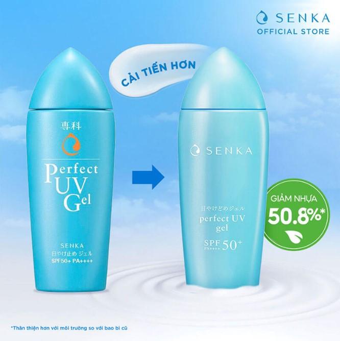 Gel sữa chống nắng Senka Perfect UV