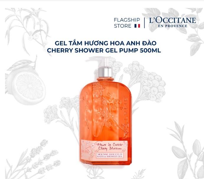 Gel tắm hương hoa Anh Đào L’Occitane Cherry Blossom Shower Gel