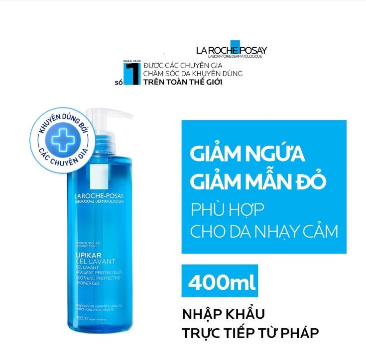 Gel tắm làm dịu, bảo vệ cho da nhạy cảm  La Roche Posay Lipikar Shower Gel