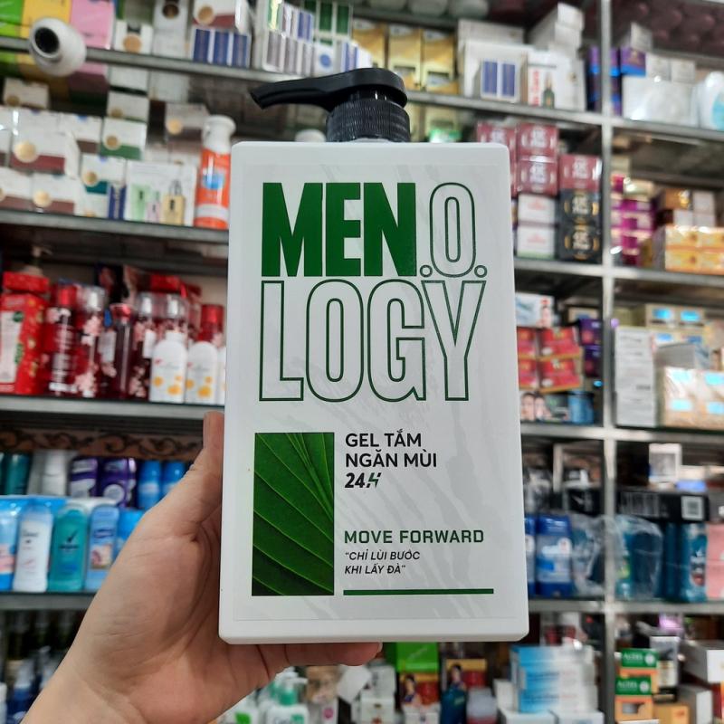 Gel tắm Men.o.logy Move Forward ngăn mùi 24H hương Hoắc Hương