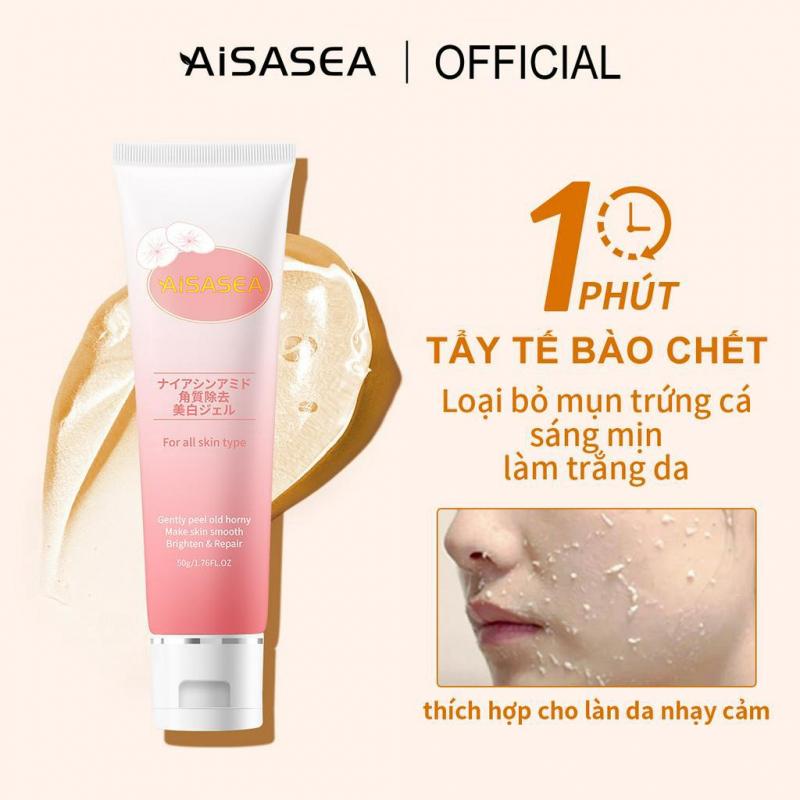 Gel tẩy tế bào chết AISASEA Niacinamide Peeling Gel