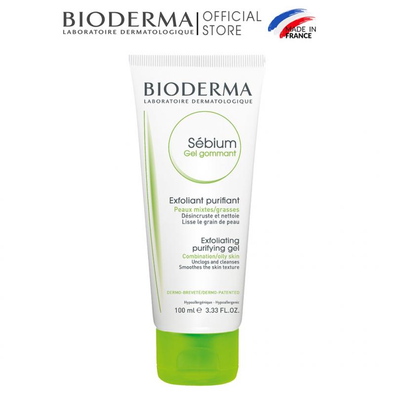 Gel tẩy tế bào chết làm mịn da Bioderma Sebium Gel Gommant