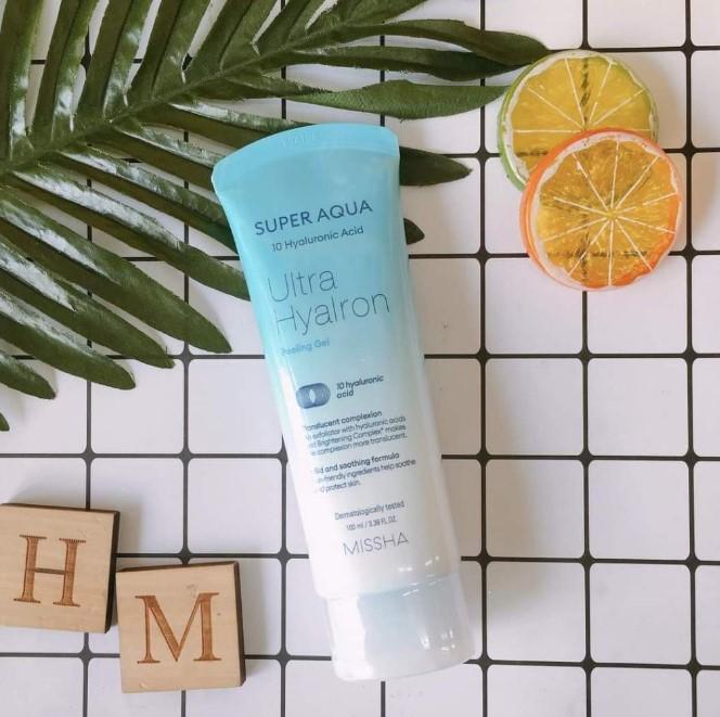 Gel tẩy tế bào chết Misha Super Aqua Peeling Gel