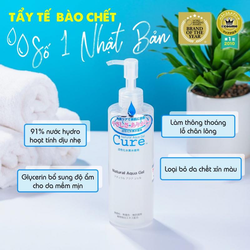 Gel tẩy tế bào chết Natural Aqua Gel Cure