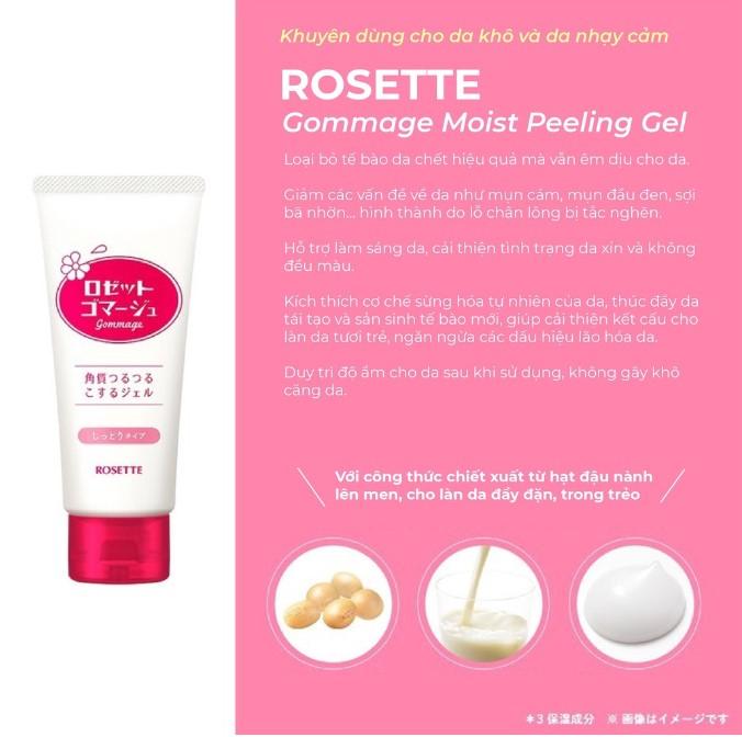 Gel tẩy tế bào chết Rosette Peeling Gel