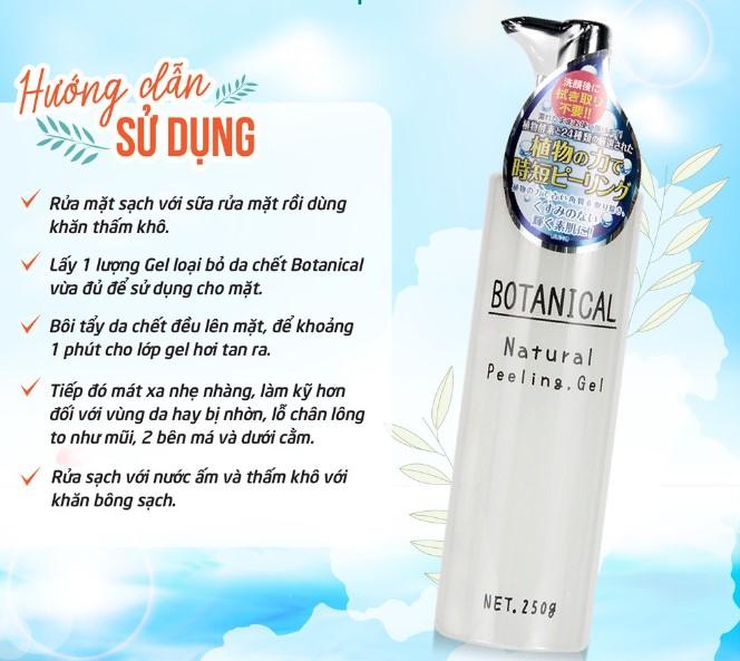 Gel tẩy tế bào da chết Botanical Natural Peeling