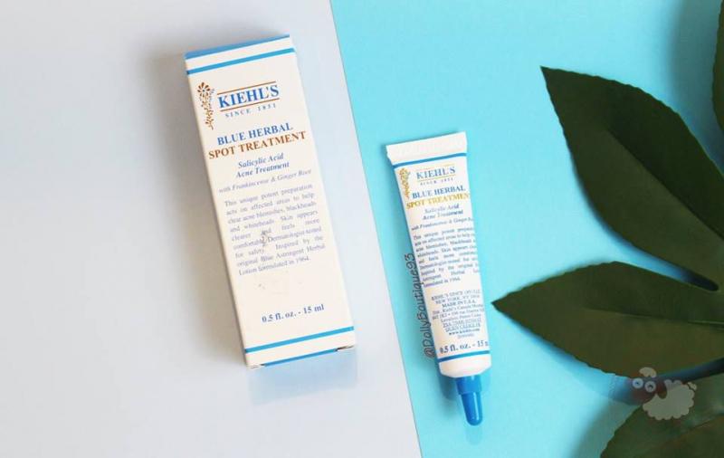 Gel Trị Mụn Kiehl's Blue Herbal Spot Treatment