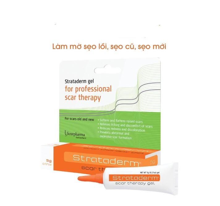 Gel trị sẹo em bé Strataderm