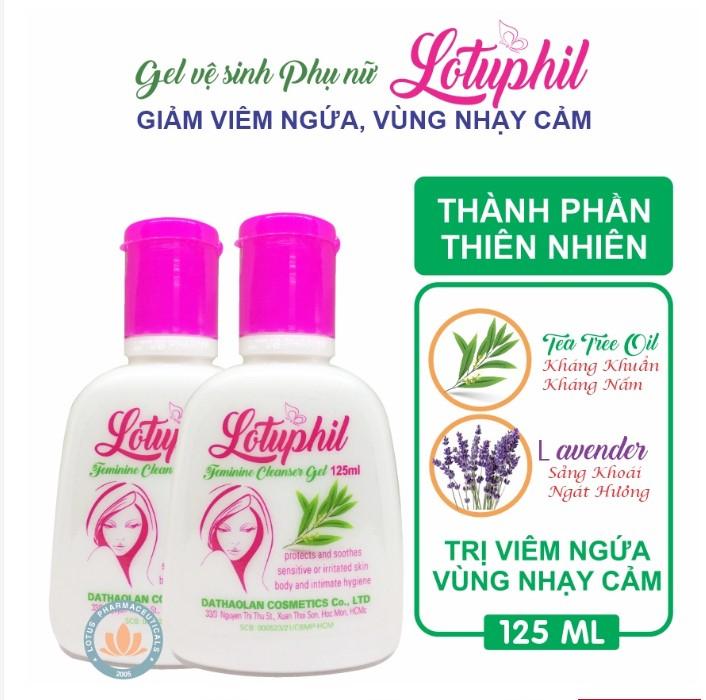 Gel vệ sinh phụ nữ Lotuphil