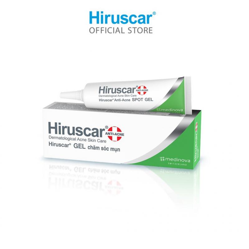 Gel xử lý mụn Hiruscar Anti-Acne Spot Gel+