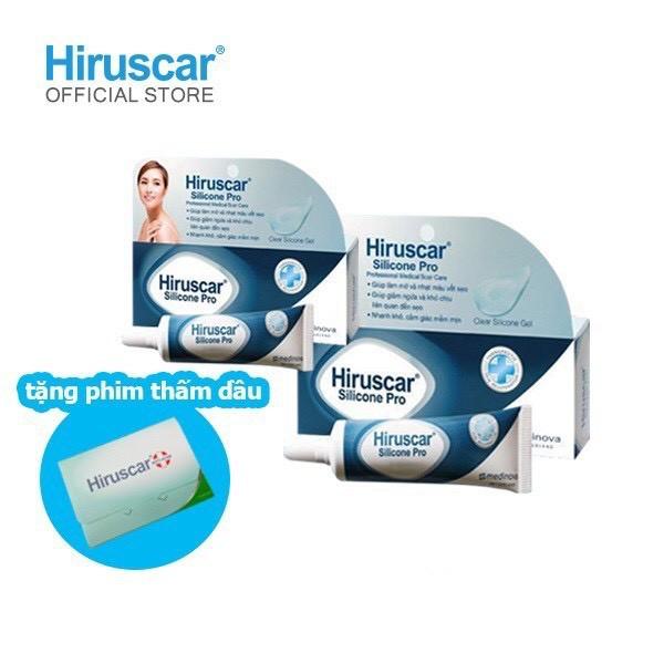 Gel xử lý sẹo mổ, to, lồi & phì đại Hiruscar Silicone Pro