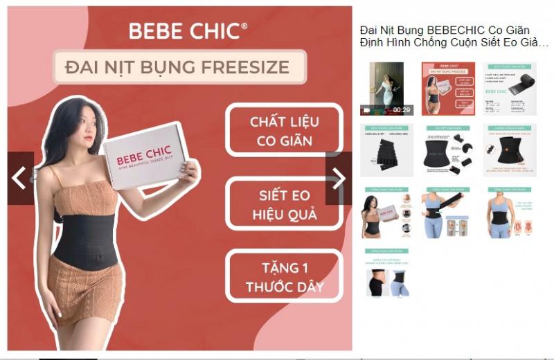 Gen nịt bụng BEBECHIC