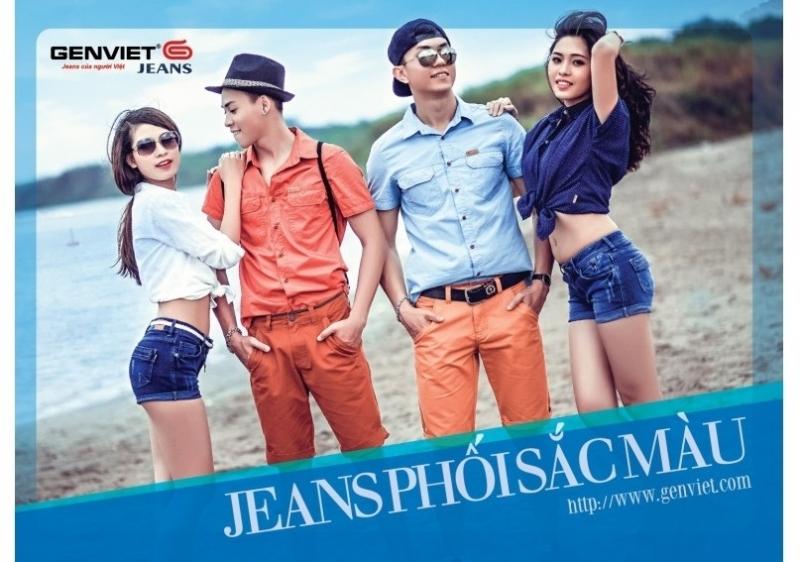 GENVIET là thương hiệu chuyên các sản phẩm jeans khá nổi tiếng tại Việt Nam