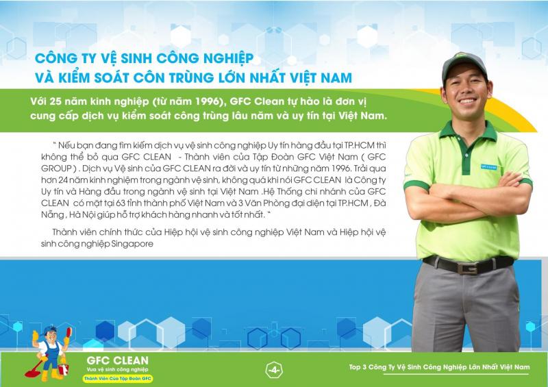 GFC CLEAN – Công ty vệ sinh công nghiệp lớn nhất Việt Nam