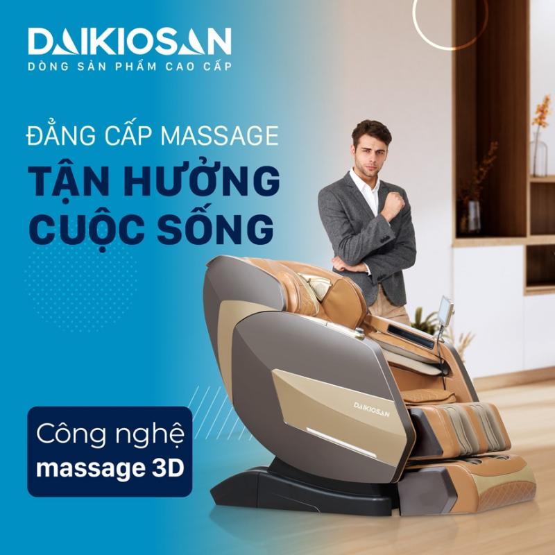 Ghế massage gia đình - Daikiosan, Makano