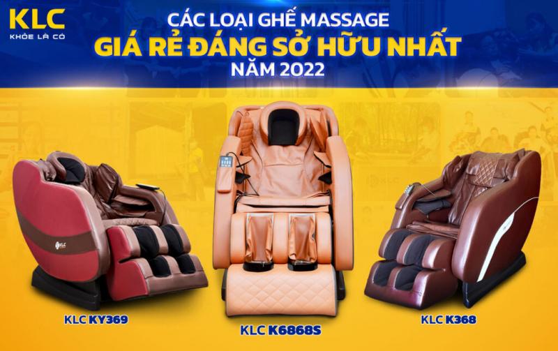 Ghế massage KLC Bình Phước