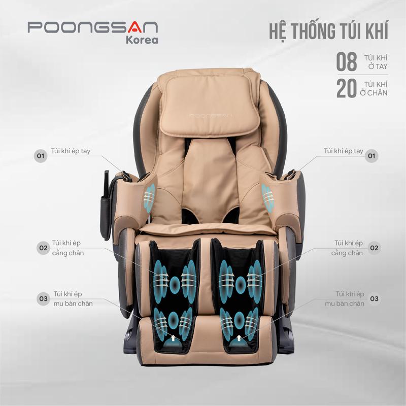 Ghế massage Poongsan MCP-200