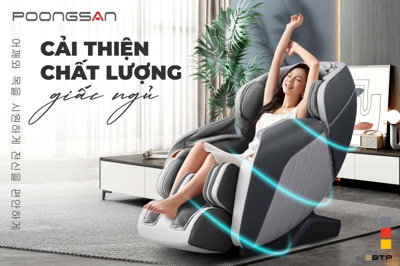 Ghế massage toàn thân Poongsan