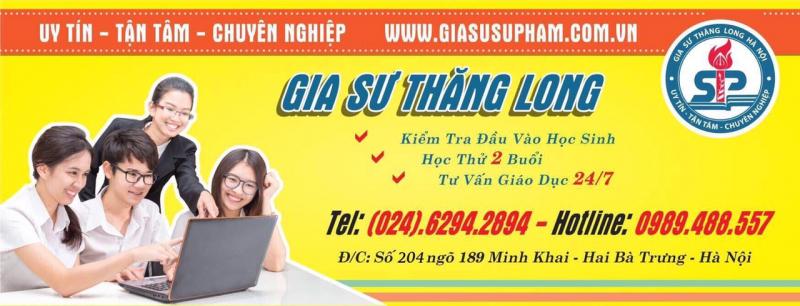 Trung Tâm Gia Sư Thăng Long