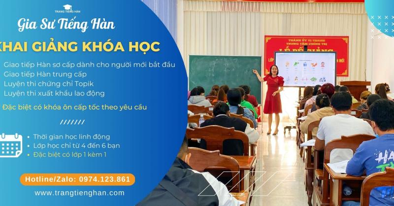 Gia sư Tiếng Hàn Cần Thơ