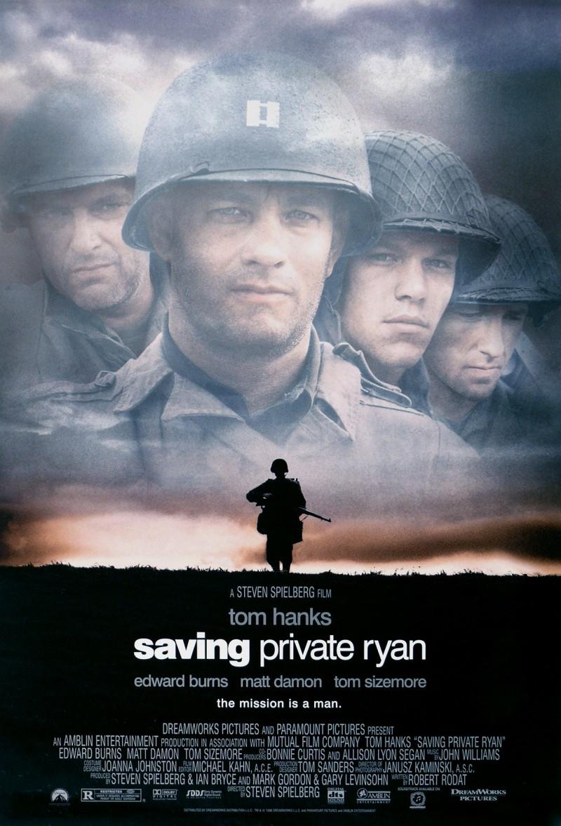 Poster Giải cứu binh nhì Ryan 1998