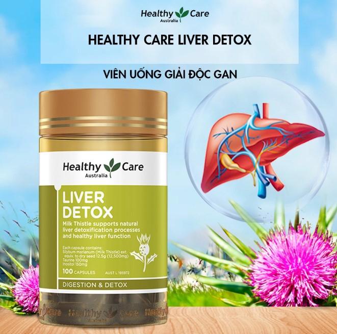 Giải độc gan Liver Detox Healthy Care