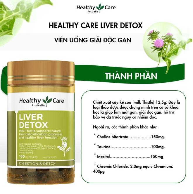 Giải độc gan Liver Detox Healthy Care