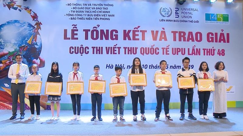 Giải Nhất cuộc thi Viết thư quốc tế UPU lần thứ 48