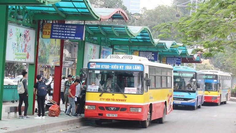 Lợi ích vàng của xe bus Hà Nội