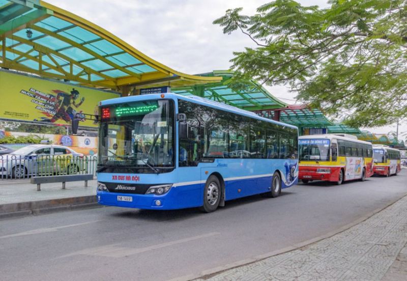 Lợi ích vàng của xe bus Hà Nội