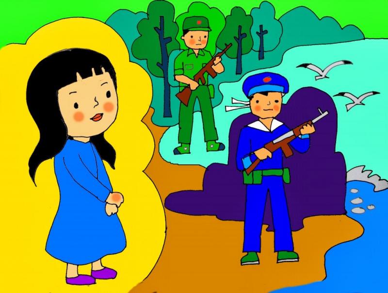 giáo án dạy hát cháu thương chú bộ đội - mẫu 1