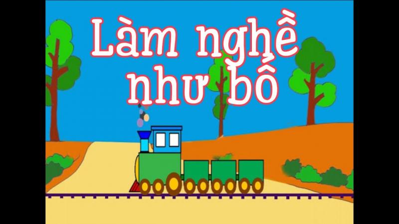 giáo án thơ Làm nghề như bố - mẫu 1