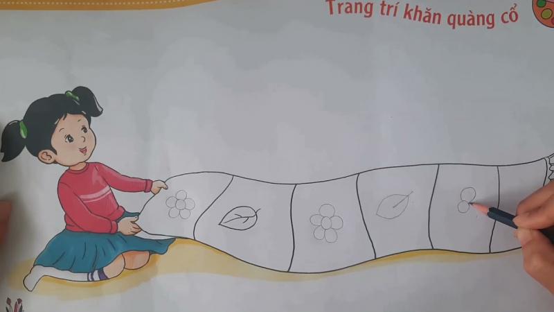 Giáo án Trang trí khăn quàng cổ bằng nhiều cách khác nhau - mẫu 1
