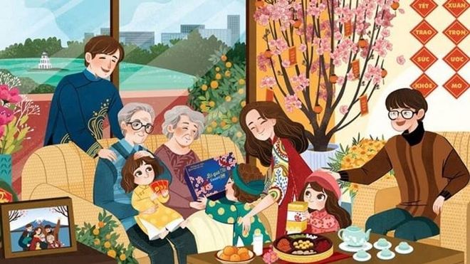 giáo án trò chuyện về ngày tết nguyên đán - mẫu 1