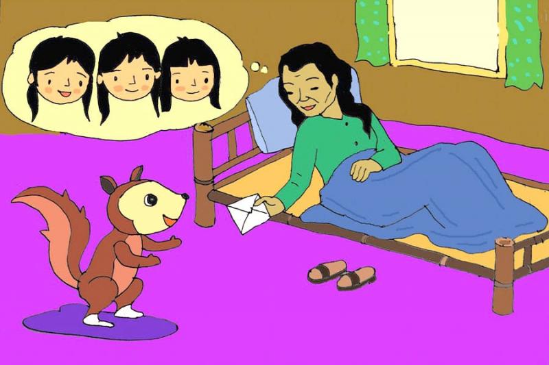 giáo án truyện ba cô gái - mẫu 1