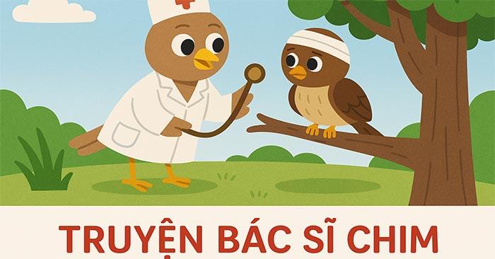 giáo án truyện bác sĩ chim - mẫu 1