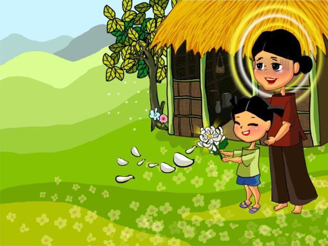 giáo án truyện Bông hoa cúc trắng - mẫu 1