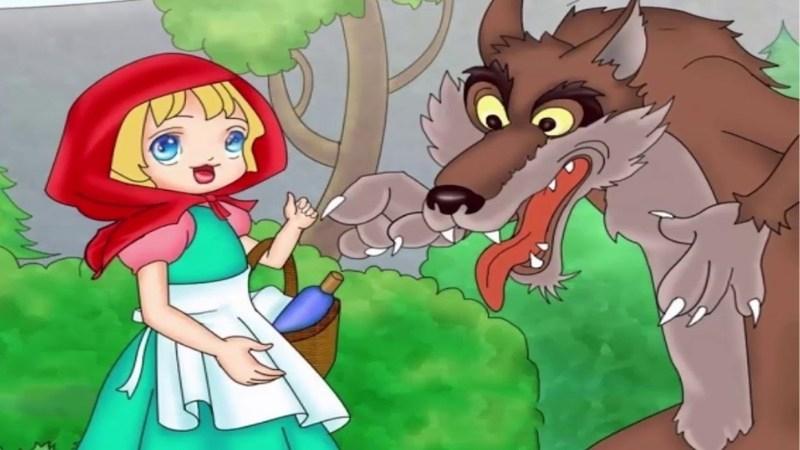 giáo án truyện cô bé quàng khăn đỏ - mẫu 1