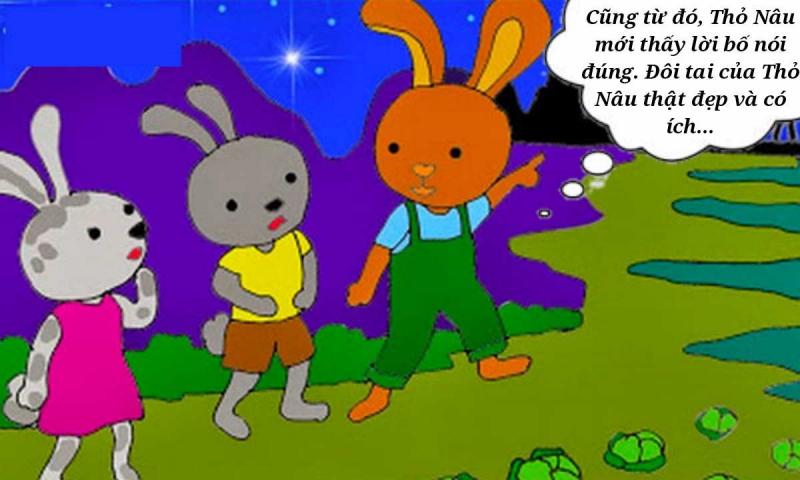 giáo án truyện đôi tai xấu xí - mẫu 1