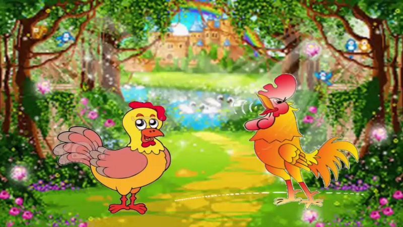 giáo án truyện gà trống choai và hạt đậu - mẫu 1