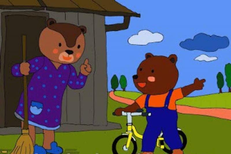 giáo án truyện Gấu con chia quà - mẫu 1