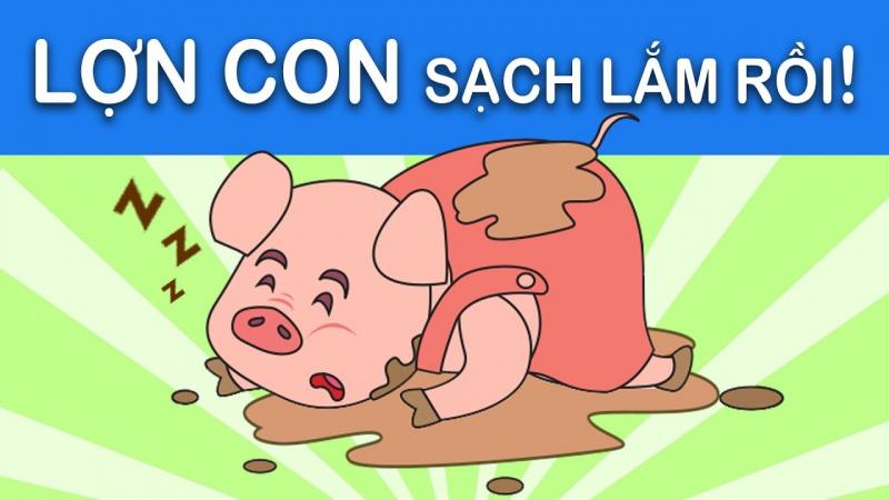 giáo án truyện Lợn con sạch lắm rồi - mẫu 1