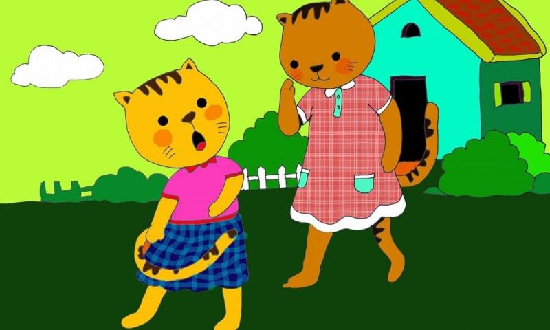 Giáo án truyện MÈO HOA ĐI HỌC - mẫu 1