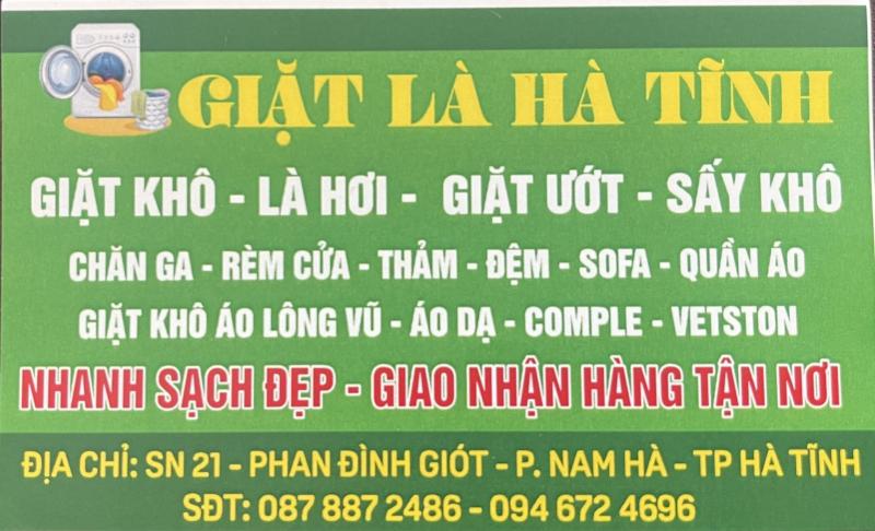 Giặt Là Hà Tĩnh