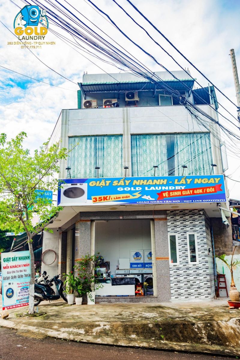 Giặt sấy lấy ngay - GOLD Laundry Quy Nhơn