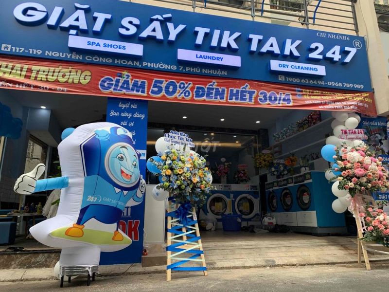 Giặt sấy TikTak 247